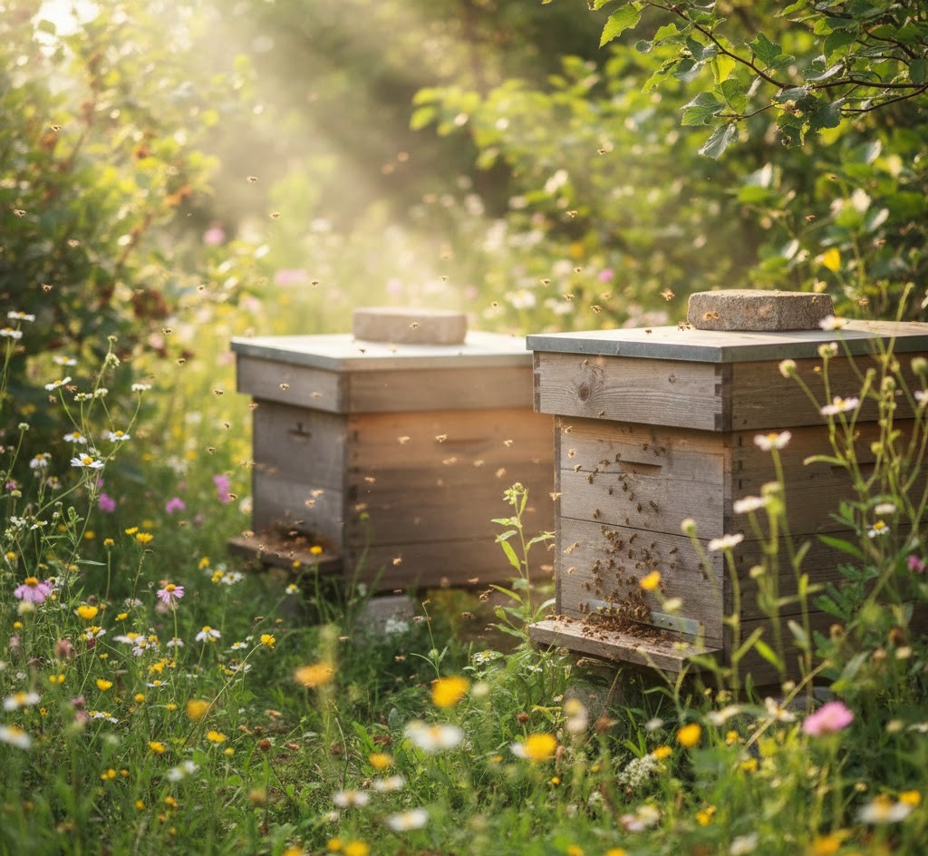 Natuurlijke bijenhouderij